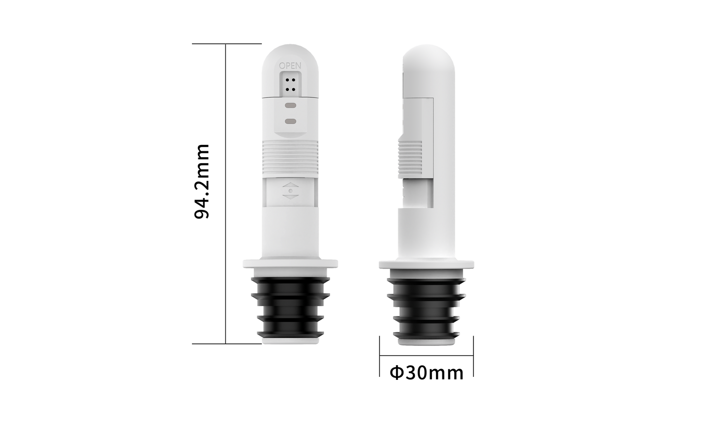 ZipFlow Universal-Fit Portable Travel Bidet